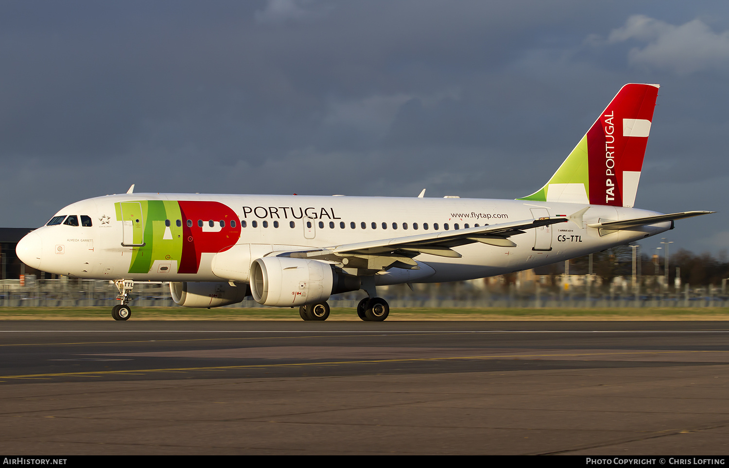 Aircraft Photo of CS-TTL | Airbus A319-111 | TAP Air Portugal | AirHistory.net #331403