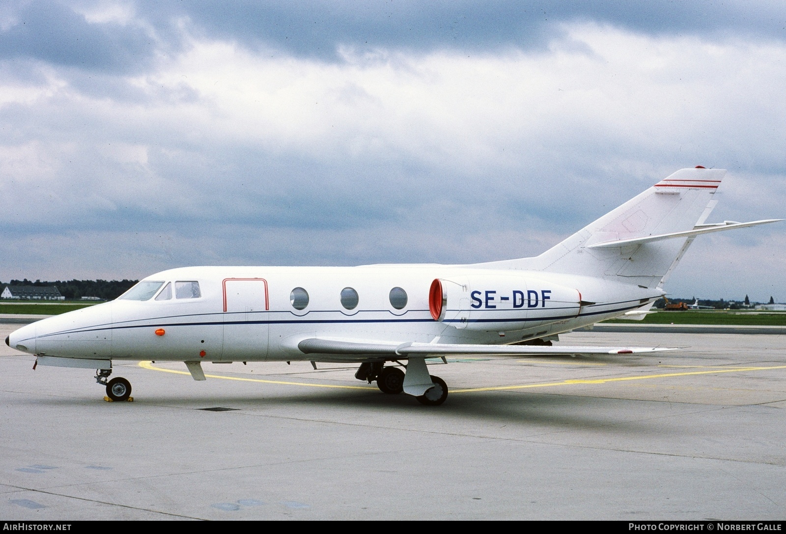 Aircraft Photo of SE-DDF | Dassault Falcon 10 | AirHistory.net #331406