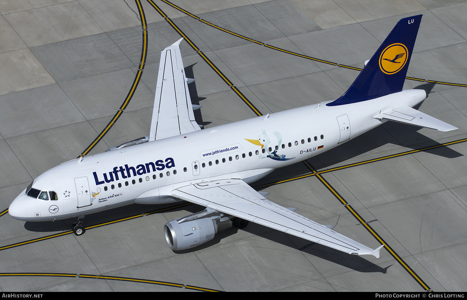 Aircraft Photo of D-AILU | Airbus A319-114 | Lufthansa | AirHistory.net #331408