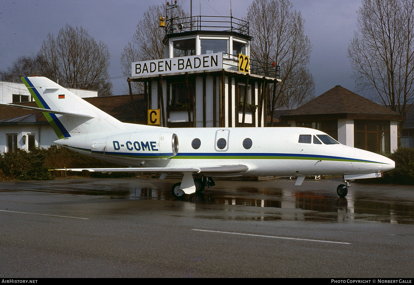 Aircraft Photo of D-COME | Dassault Falcon 10... | AirHistory.net #331409