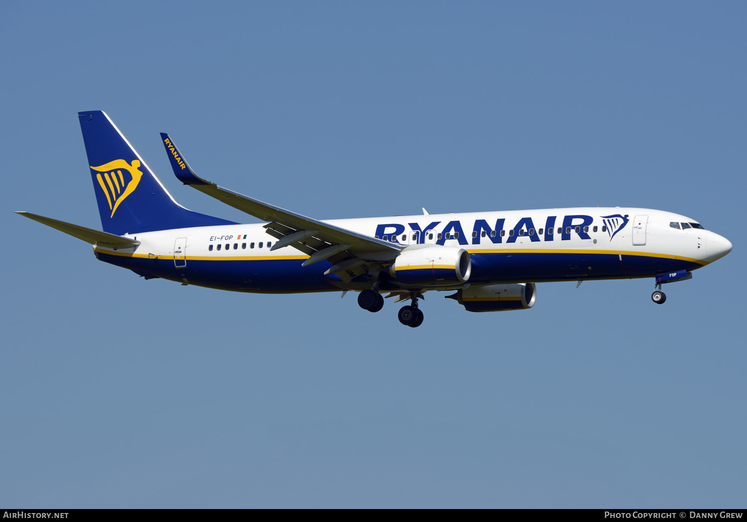 Aircraft Photo of EI-FOP | Boeing 737-8AS | Ryanair | AirHistory.net #331416