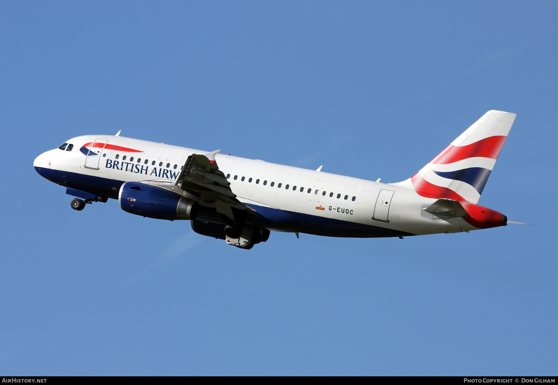 Aircraft Photo of G-EUOC | Airbus A319-131 | British Airways | AirHistory.net #331426