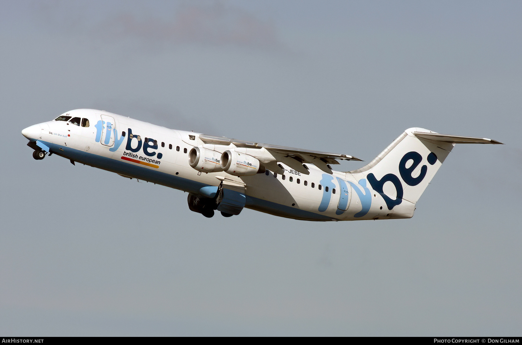 Aircraft Photo of G-JEBE | British Aerospace BAe-146-300 | Flybe - British European | AirHistory.net #331431