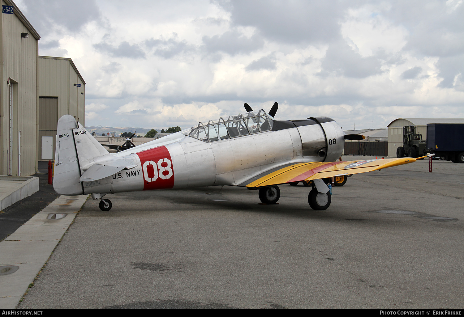 Aircraft Photo of N3197G / 90608 | North American SNJ-5 Texan | USA - Navy | AirHistory.net #331436