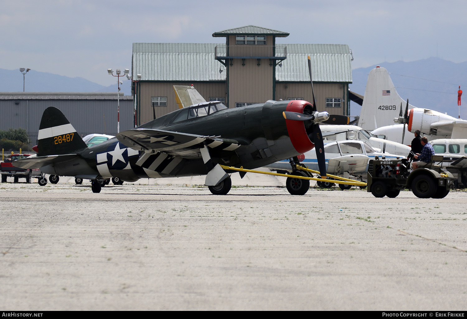 Aircraft Photo of N3395G / NX3395G / 28487 | Republic P-47G Thunderbolt | USA - Air Force | AirHistory.net #331448