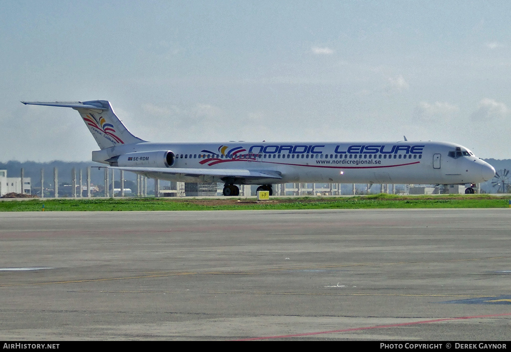 Aircraft Photo of SE-RDM | McDonnell Douglas MD-83 (DC-9-83) | Nordic Leisure | AirHistory.net #331455