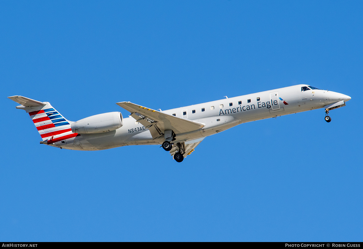 Aircraft Photo of N843AE | Embraer ERJ-140LR (EMB-135KL) | American Eagle | AirHistory.net #331468