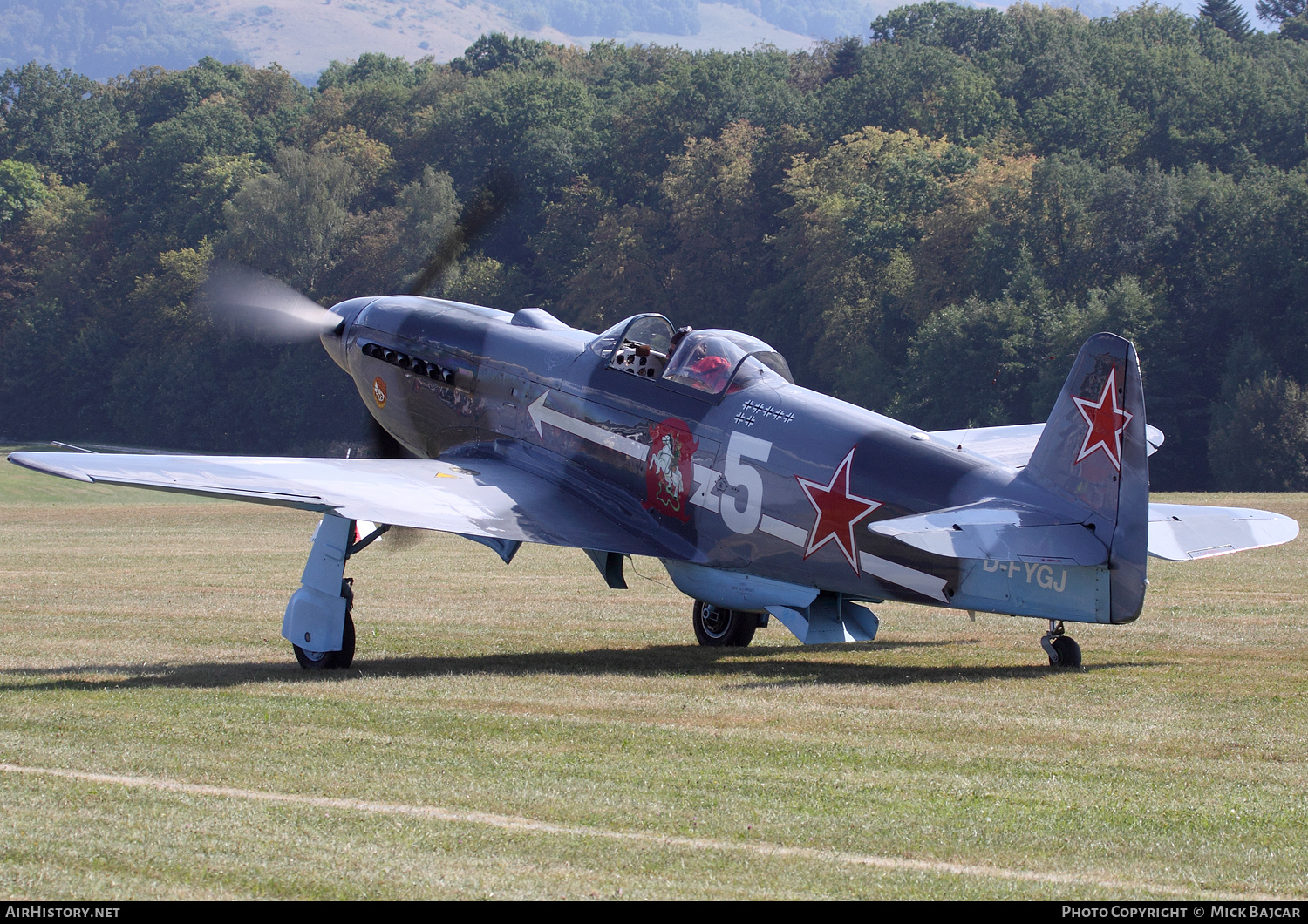 Aircraft Photo of D-FYGJ | Yakovlev Yak-3M | Soviet Union - Air Force | AirHistory.net #331487