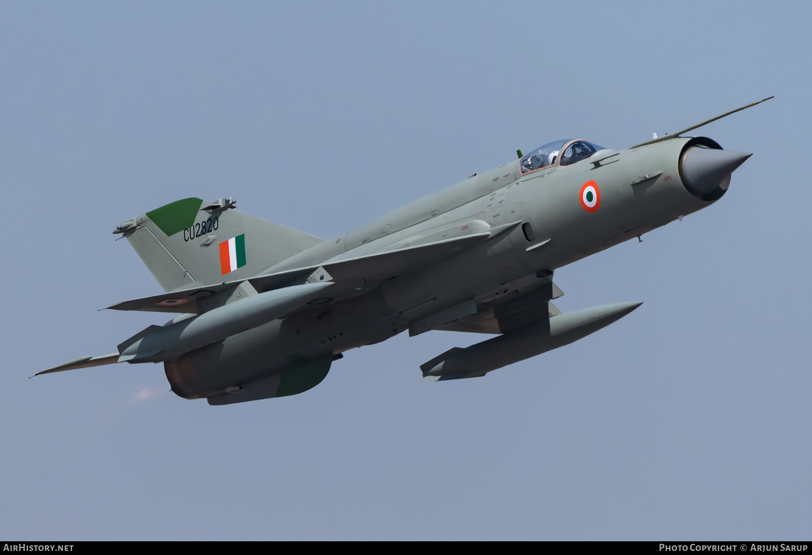Aircraft Photo of CU2820 | Mikoyan-Gurevich MiG-21 Bison | India - Air Force | AirHistory.net #331494