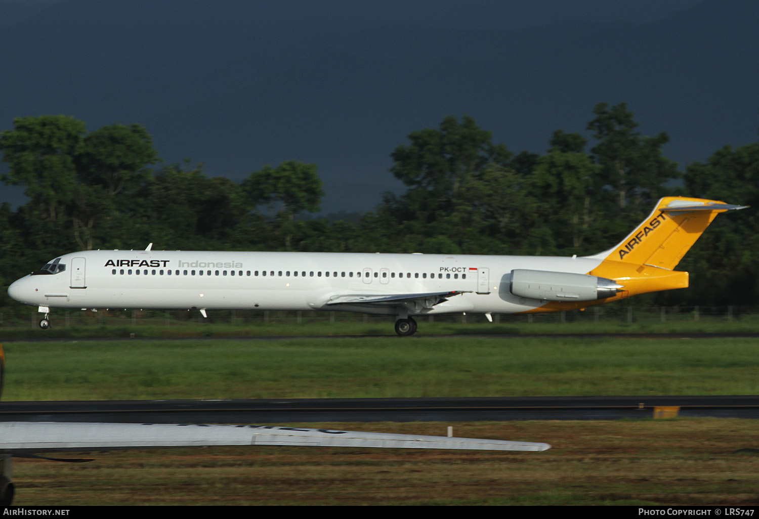 Aircraft Photo of PK-OCT | McDonnell Douglas MD-82 (DC-9-82) | Airfast | AirHistory.net #331497