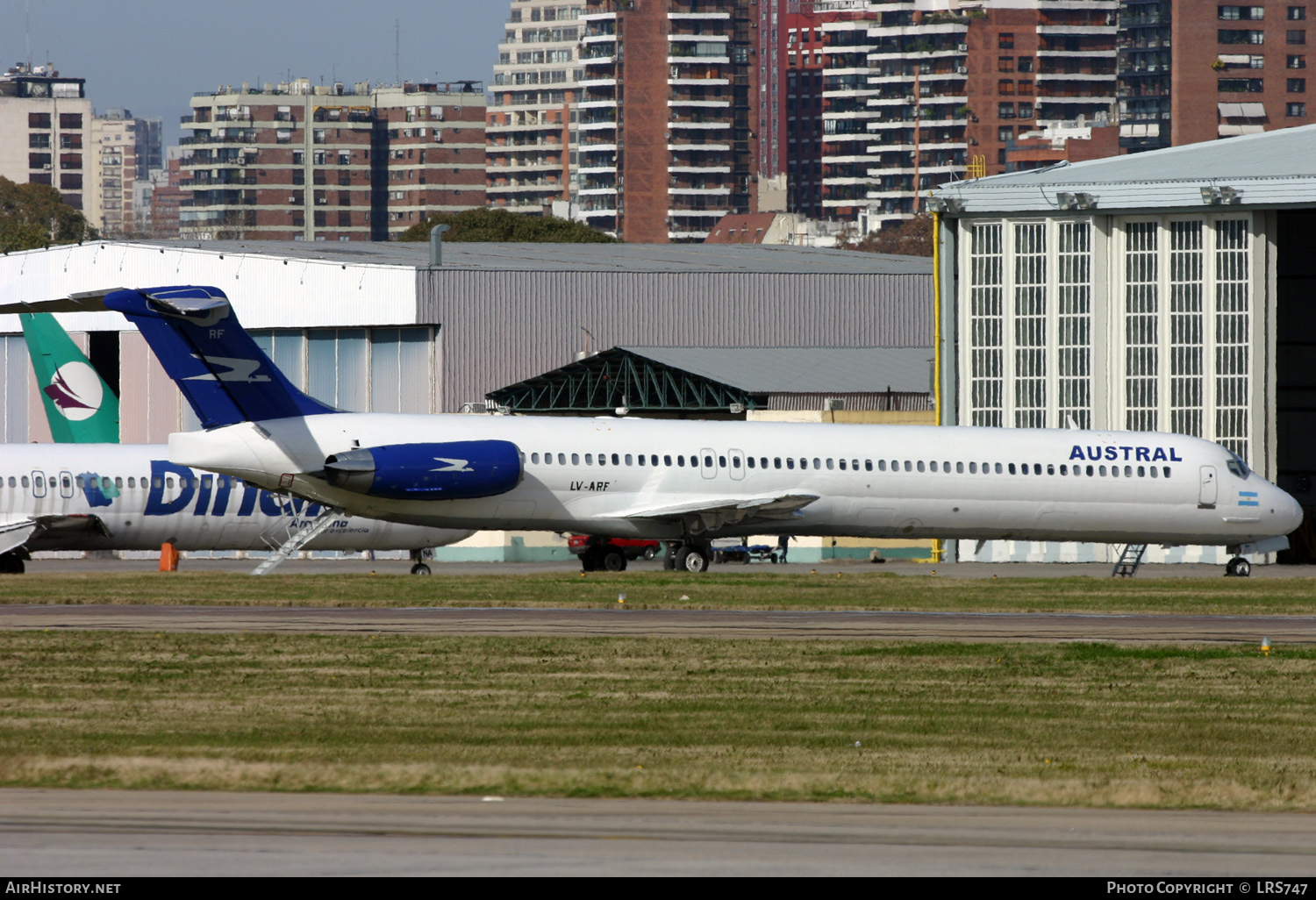 Aircraft Photo of LV-ARF | McDonnell Douglas MD-83 (DC-9-83) | Austral Líneas Aéreas | AirHistory.net #331504