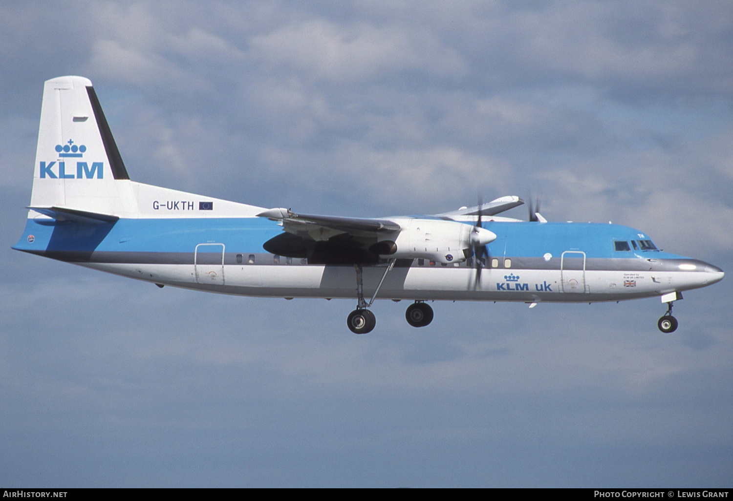 Aircraft Photo of G-UKTH | Fokker 50 | KLM UK | AirHistory.net #331505