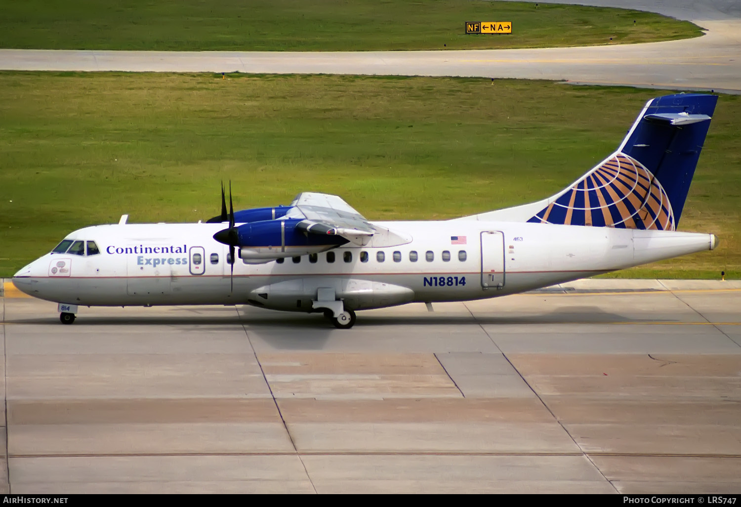 Aircraft Photo of N18814 | ATR ATR-42-320 | Continental Express | AirHistory.net #331510