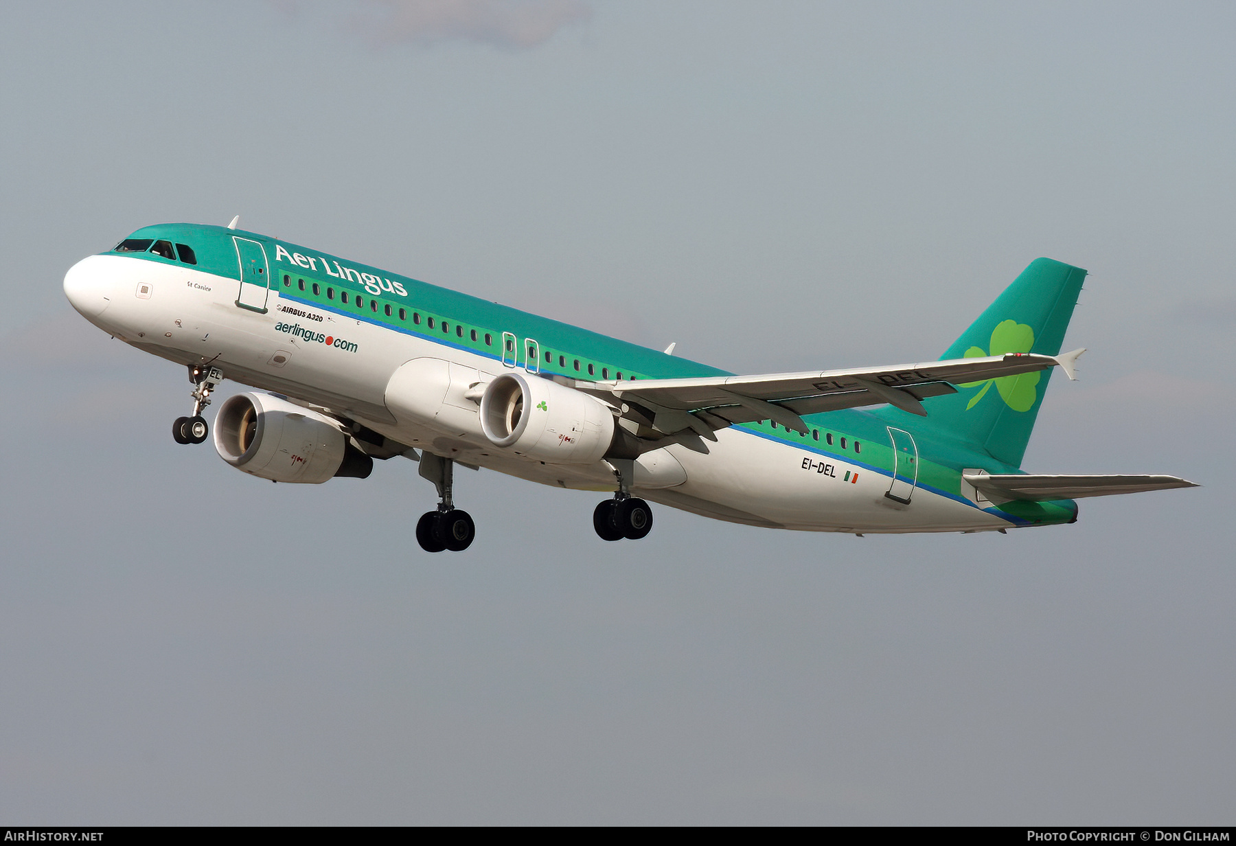 Aircraft Photo of EI-DEL | Airbus A320-214 | Aer Lingus | AirHistory.net #331516