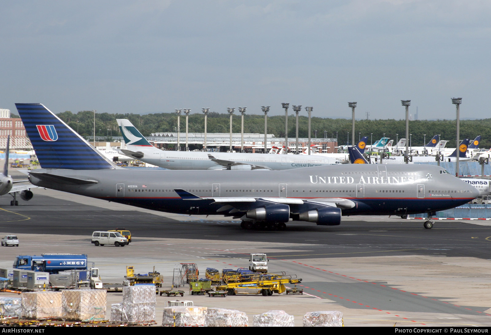 Aircraft Photo of N122UA | Boeing 747-422 | United Airlines | AirHistory.net #331521