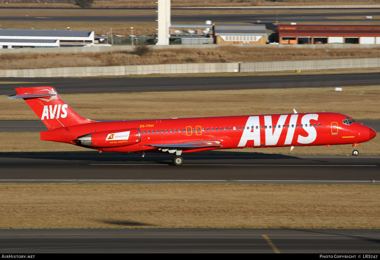 Aircraft Photo of ZS-TRH | McDonnell Douglas MD-87 (DC-9-87) | 1Time | AirHistory.net #331530