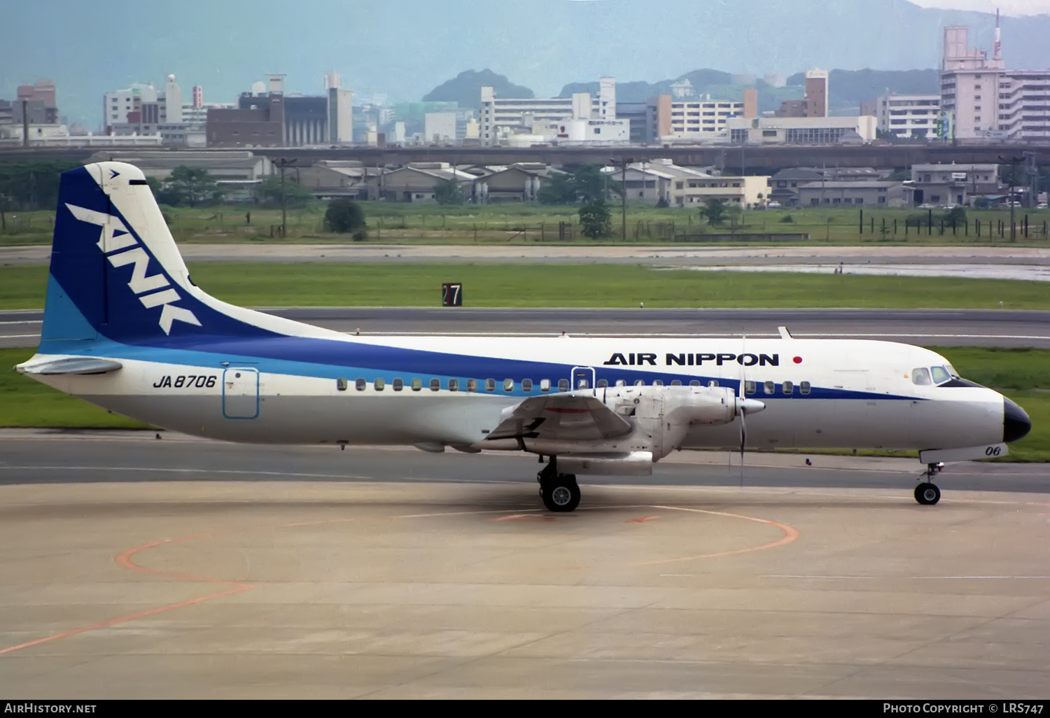Aircraft Photo of JA8706 | NAMC YS-11-117 | Air Nippon - ANK | AirHistory.net #331549