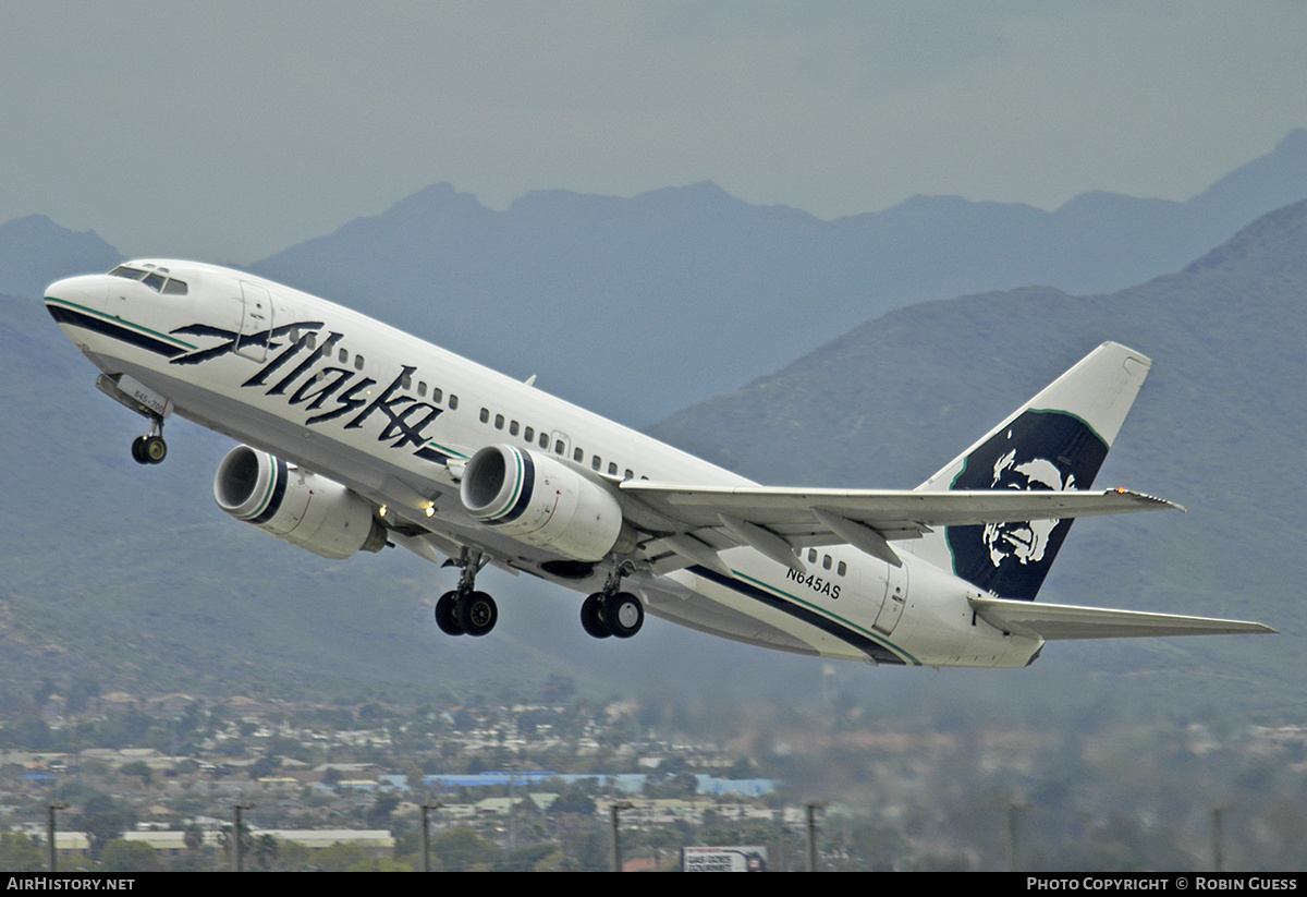 Aircraft Photo of N645AS | Boeing 737-790 | Alaska Airlines | AirHistory.net #331551