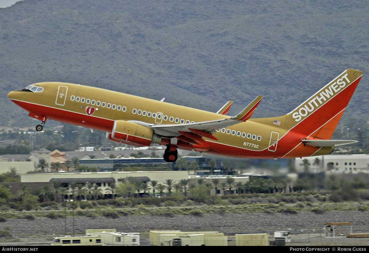 Aircraft Photo of N777QC | Boeing 737-7H4 | Southwest Airlines | AirHistory.net #331555