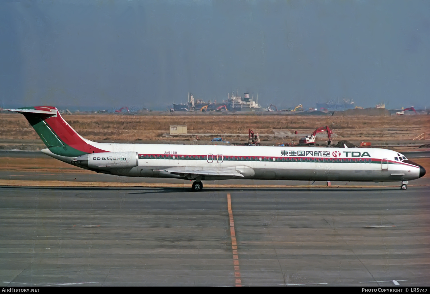 Aircraft Photo of JA8458 | McDonnell Douglas MD-81 (DC-9-81) | TDA - Toa Domestic Airlines | AirHistory.net #331565