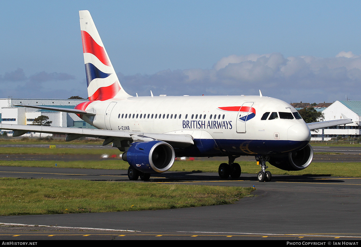 Aircraft Photo of G-EUNB | Airbus A318-112 | British Airways | AirHistory.net #331591