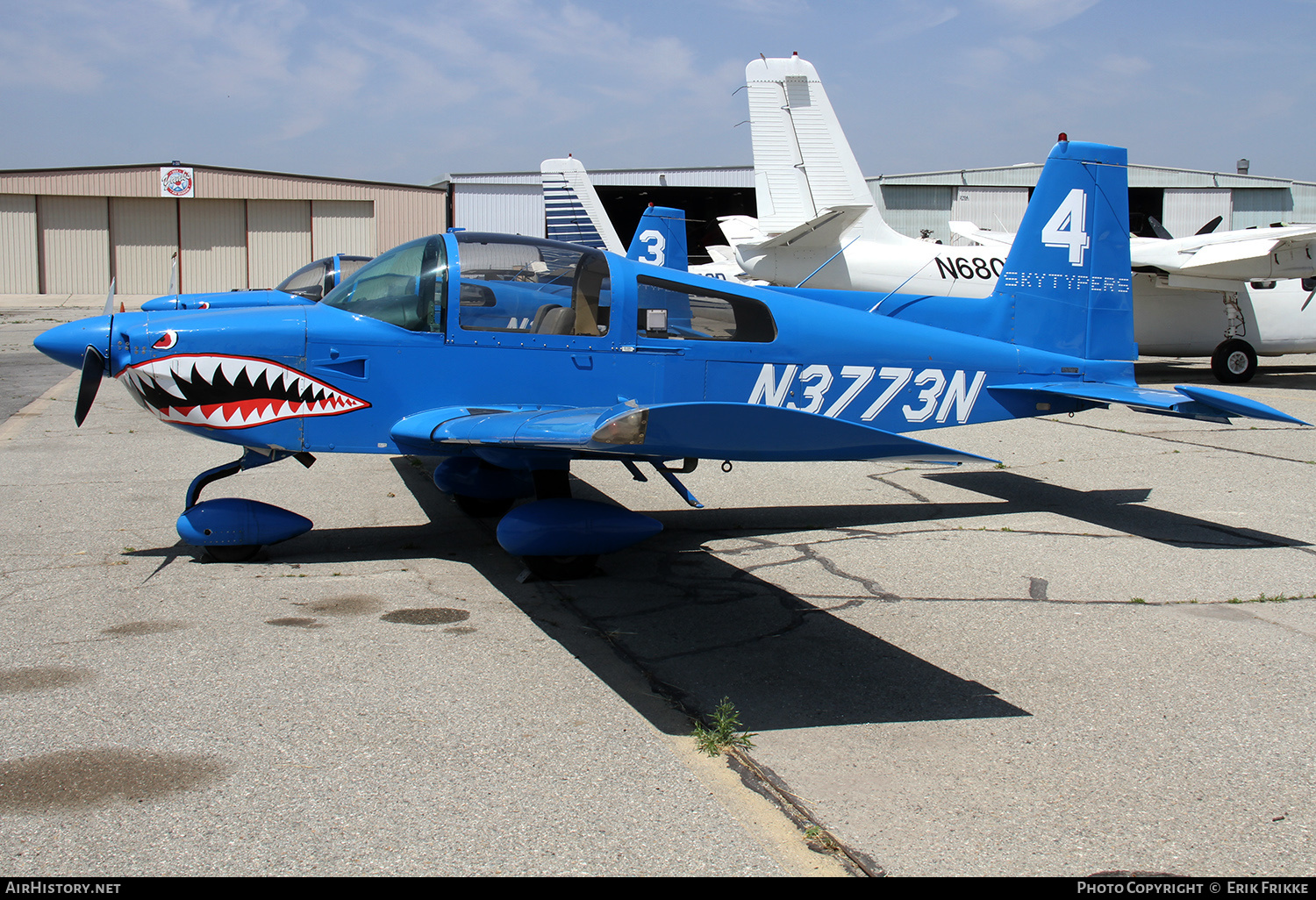 Aircraft Photo of N3773N | American AA-5B Tiger | Skytypers | AirHistory.net #331596