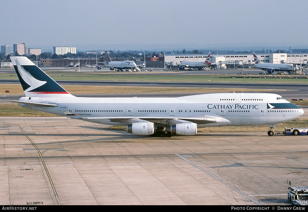 Aircraft Photo of B-HOP | Boeing 747-467 | Cathay Pacific Airways | AirHistory.net #331597