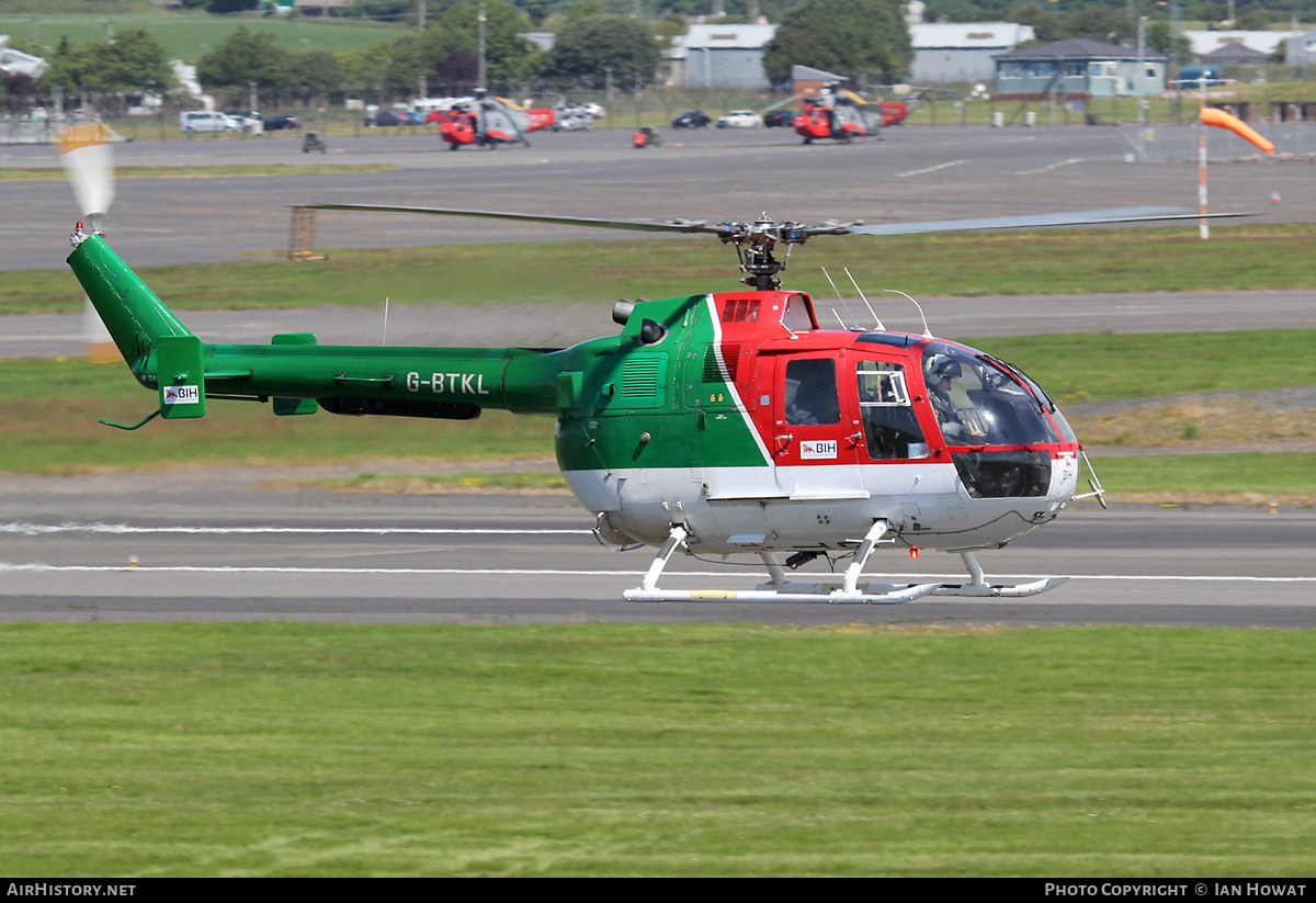 Aircraft Photo of G-BTKL | MBB BO-105DB-4 | BIH - British International Helicopters | AirHistory.net #331601