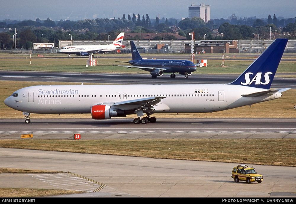 Aircraft Photo of OY-KDN | Boeing 767-383/ER | Scandinavian Airlines - SAS | AirHistory.net #331602