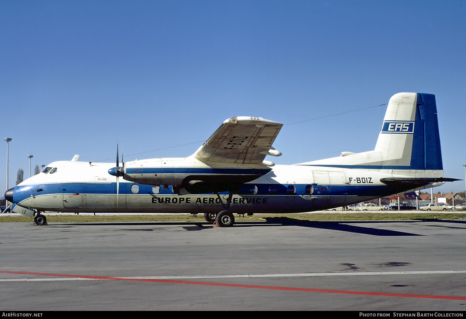 Aircraft Photo of F-BOIZ | Handley Page HPR-7 Herald 210 | EAS - Europe Aero Service | AirHistory.net #331609