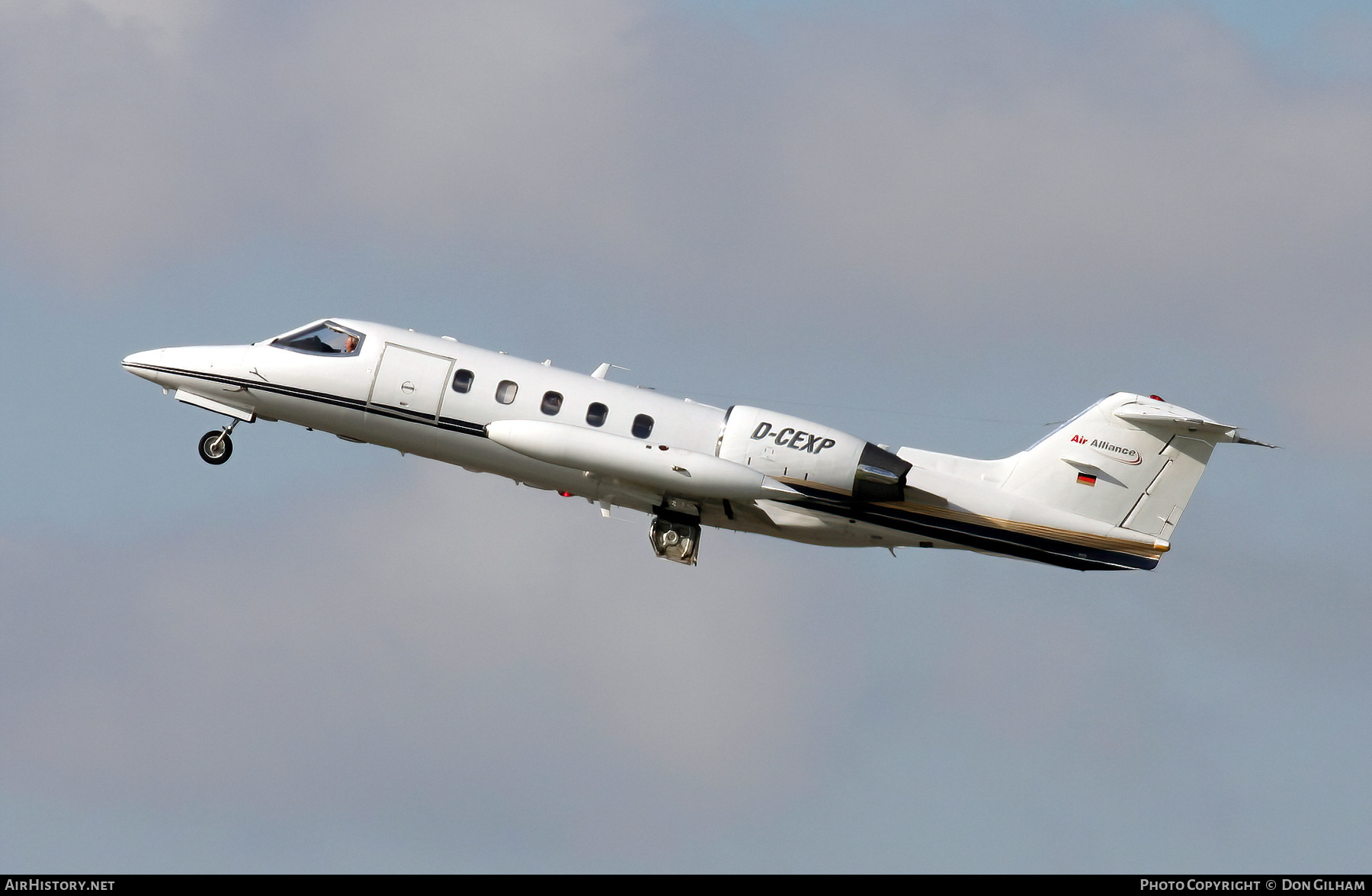 Aircraft Photo of D-CEXP | Gates Learjet 35A | Air Alliance Express | AirHistory.net #331610