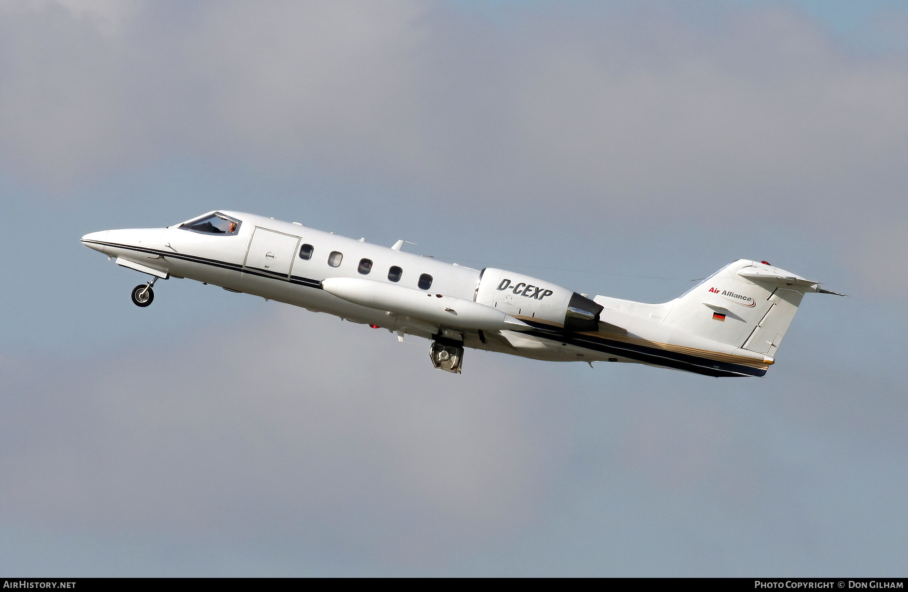 Aircraft Photo of D-CEXP | Gates Learjet 35A | Air Alliance Express | AirHistory.net #331610