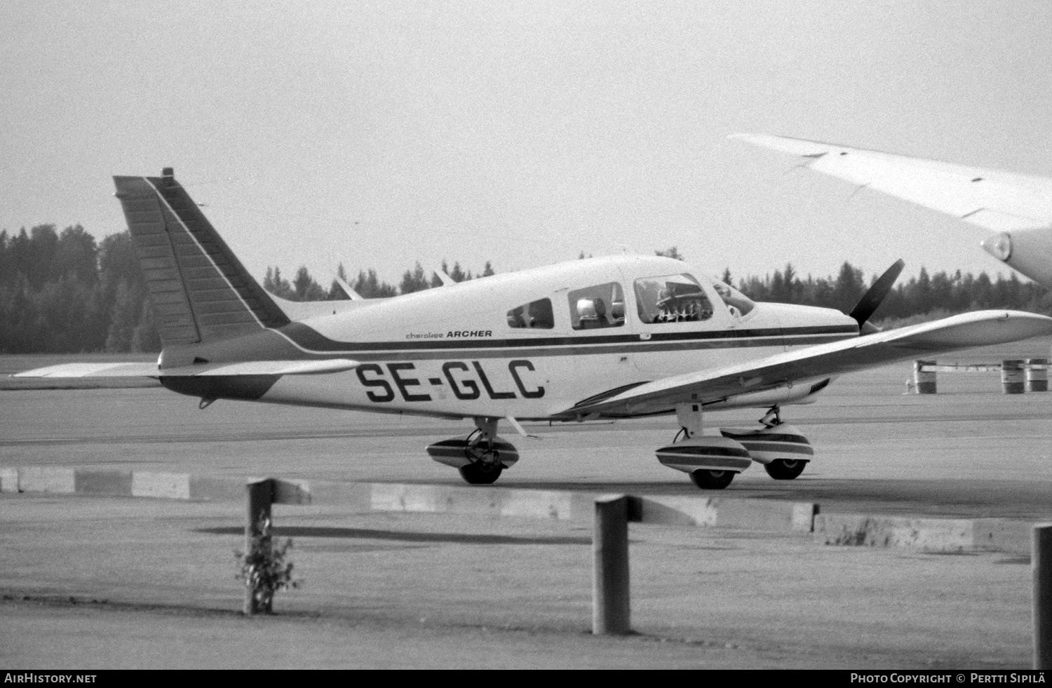 Aircraft Photo of SE-GLC | Piper PA-28-180 Cherokee Archer | AirHistory.net #331618