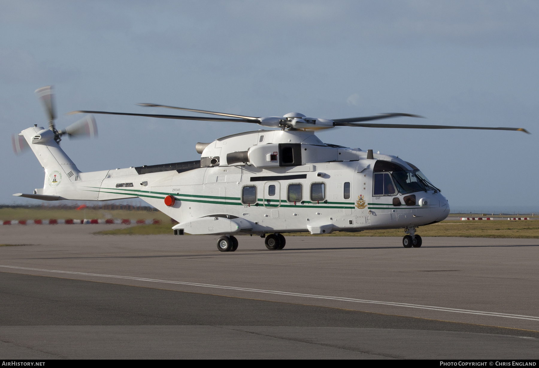 Aircraft Photo of ZR345 | AgustaWestland AW101-641 | Nigeria - Air Force | AirHistory.net #331621
