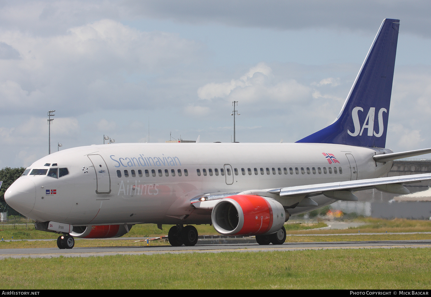 Aircraft Photo of LN-RNN | Boeing 737-783 | Scandinavian Airlines - SAS | AirHistory.net #331624