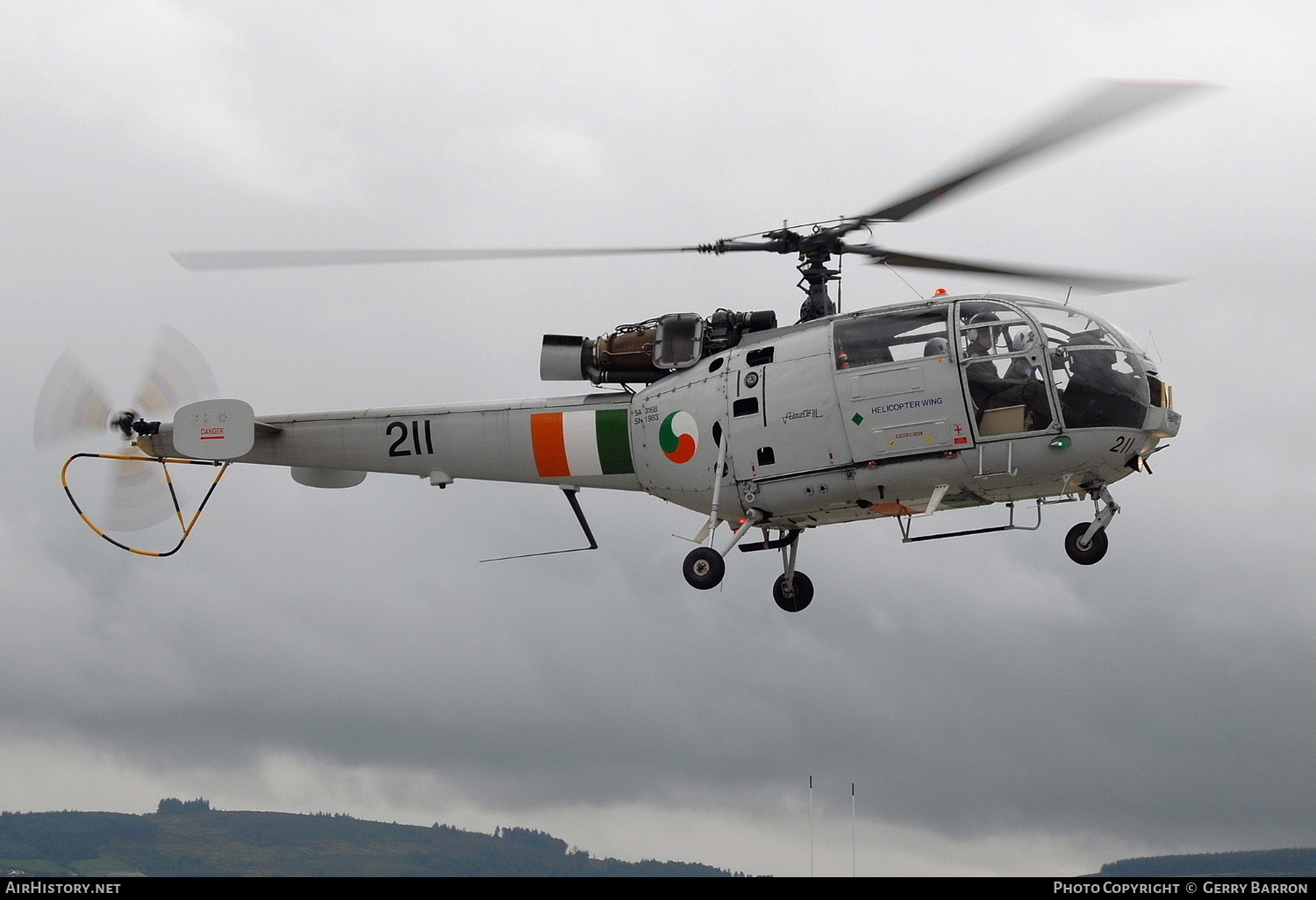 Aircraft Photo of 211 | Aerospatiale SA-316B Alouette III | Ireland - Air Force | AirHistory.net #331631