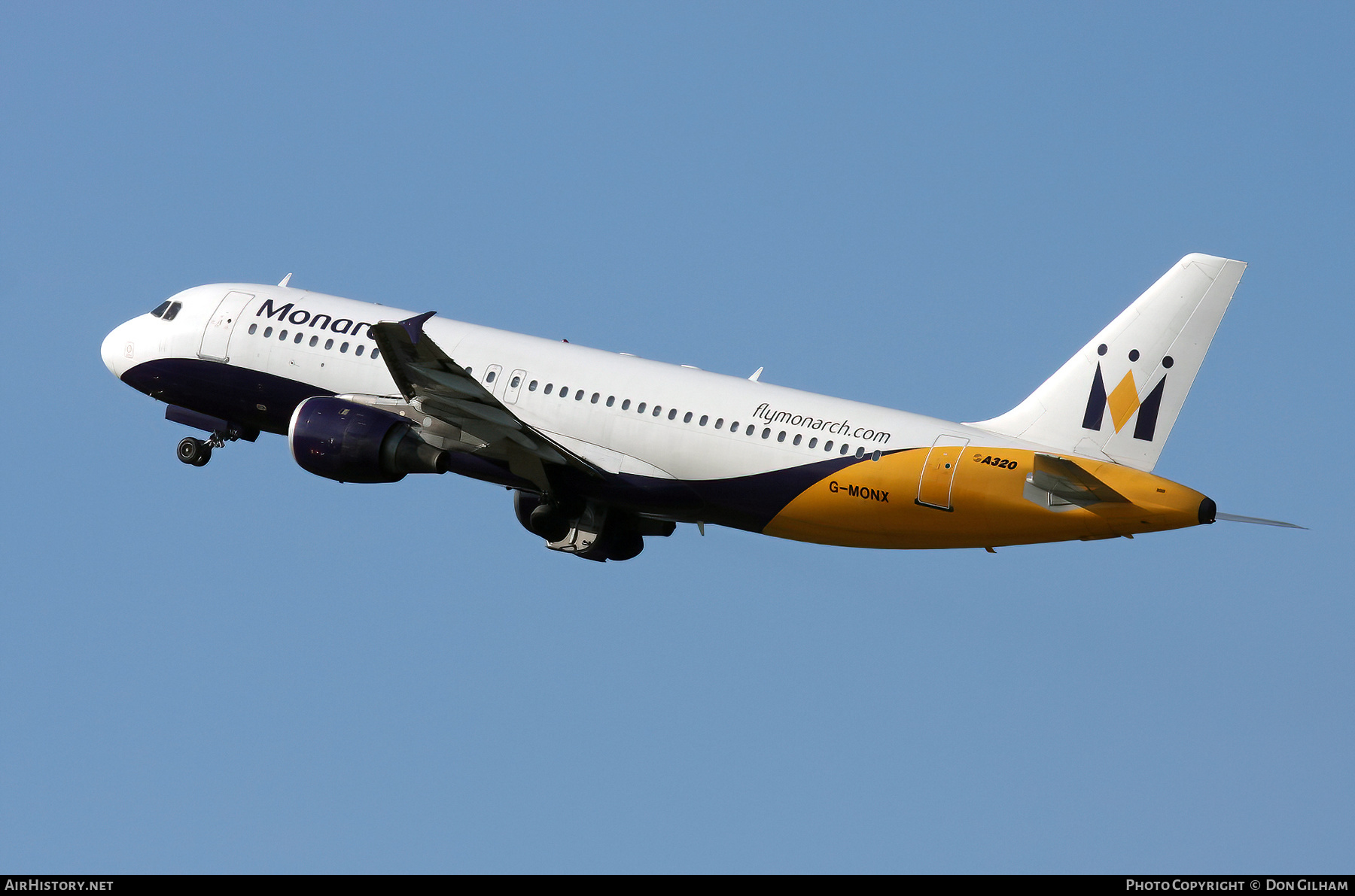 Aircraft Photo of G-MONX | Airbus A320-212 | Monarch Airlines | AirHistory.net #331653