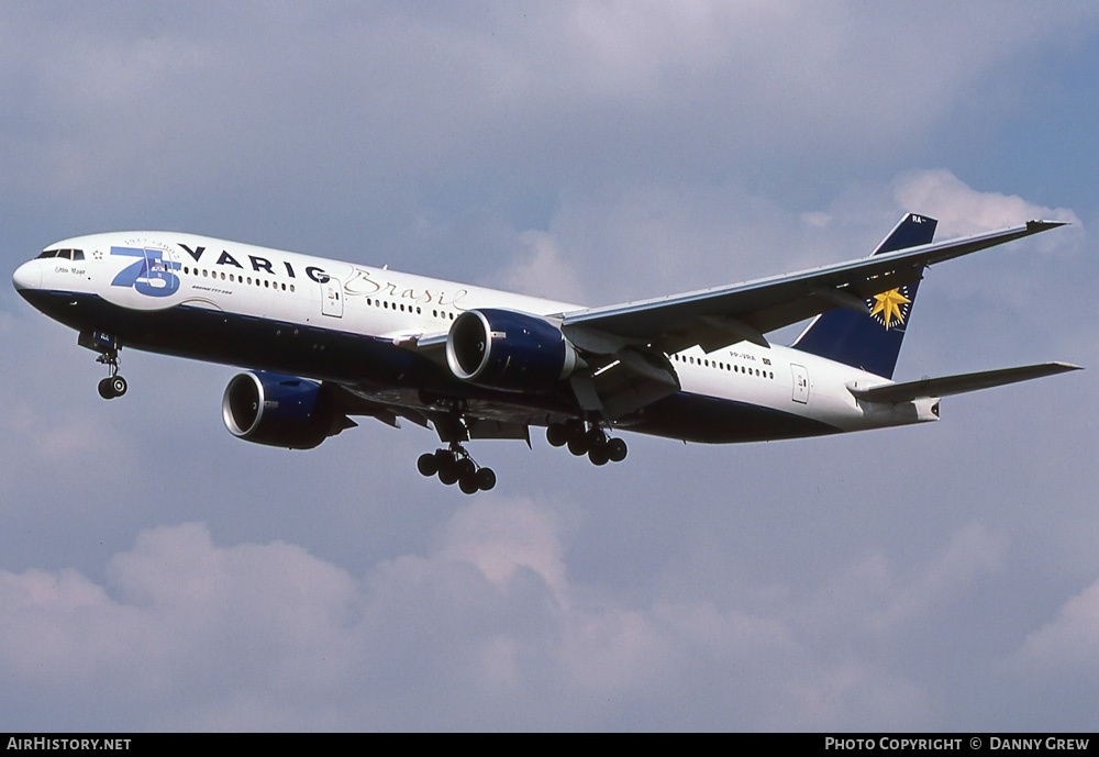 Aircraft Photo of PP-VRA | Boeing 777-2Q8/ER | Varig | AirHistory.net #331671