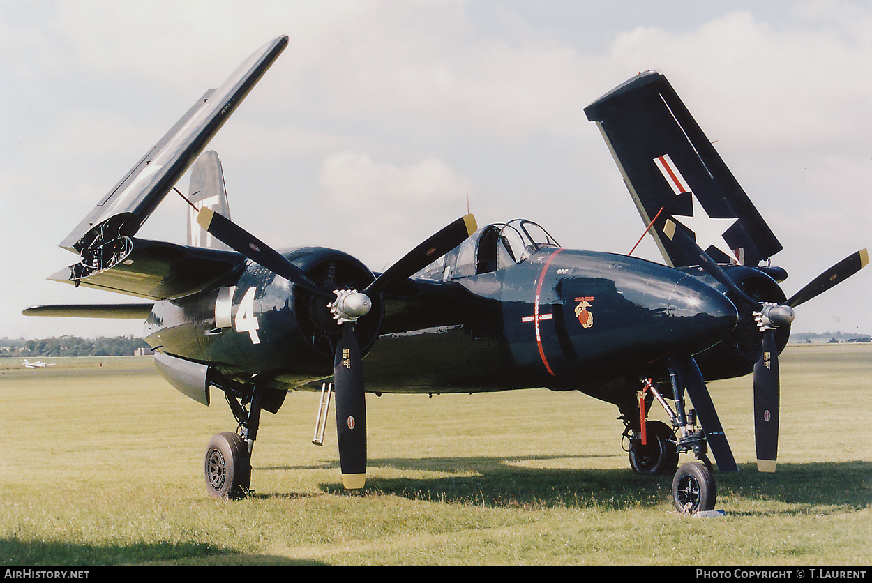 Aircraft Photo of G-RUMT | Grumman F7F-3P Tigercat | USA - Marines | AirHistory.net #331674