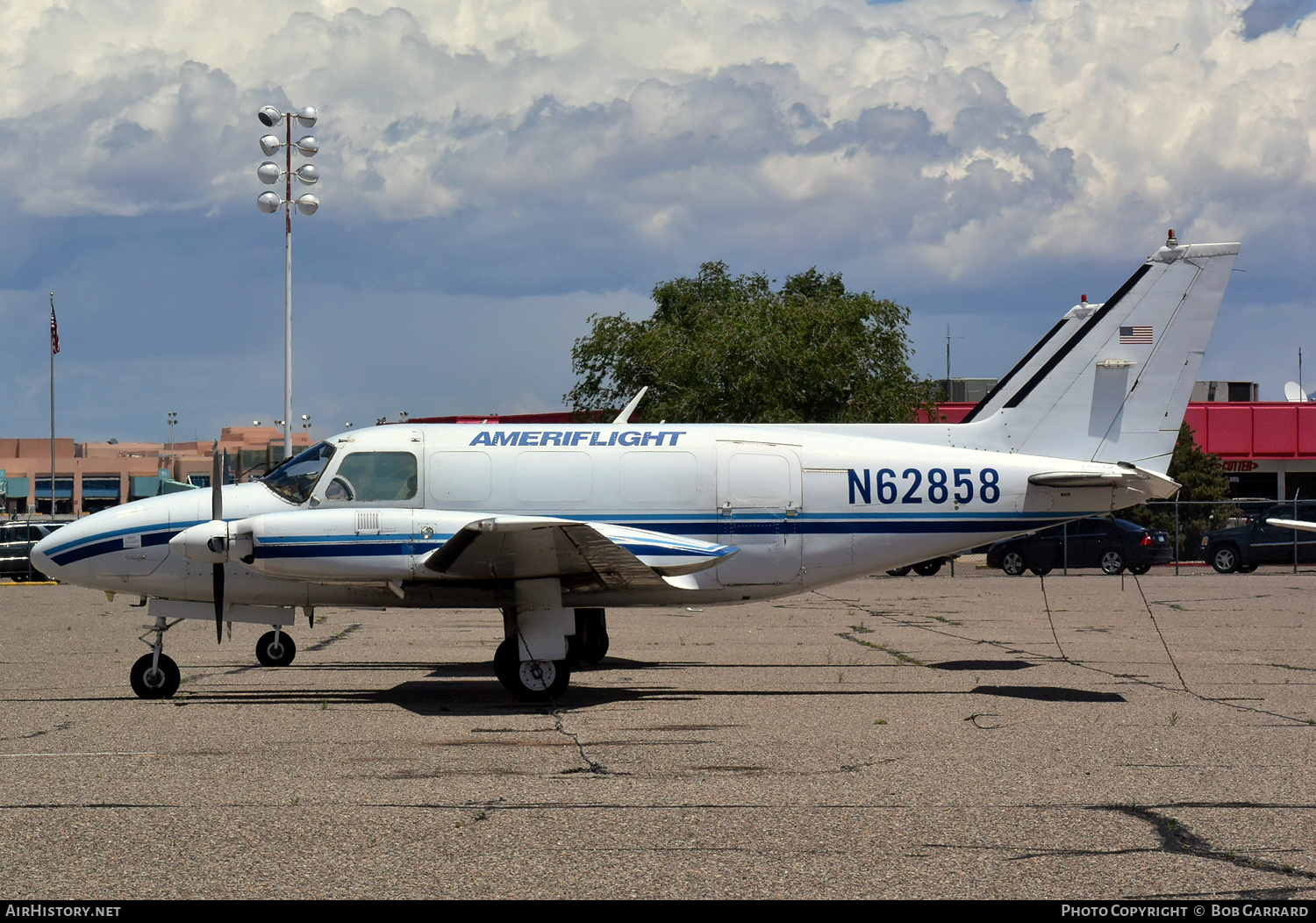 Aircraft Photo of N62858 | Piper PA-31-350 Navajo Chieftain | Ameriflight | AirHistory.net #331682