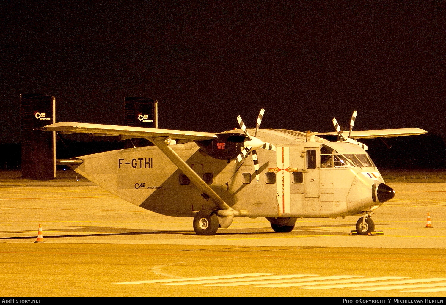 Aircraft Photo of F-GTHI | Short SC.7 Skyvan 3-100 | CAE Aviation | AirHistory.net #331684