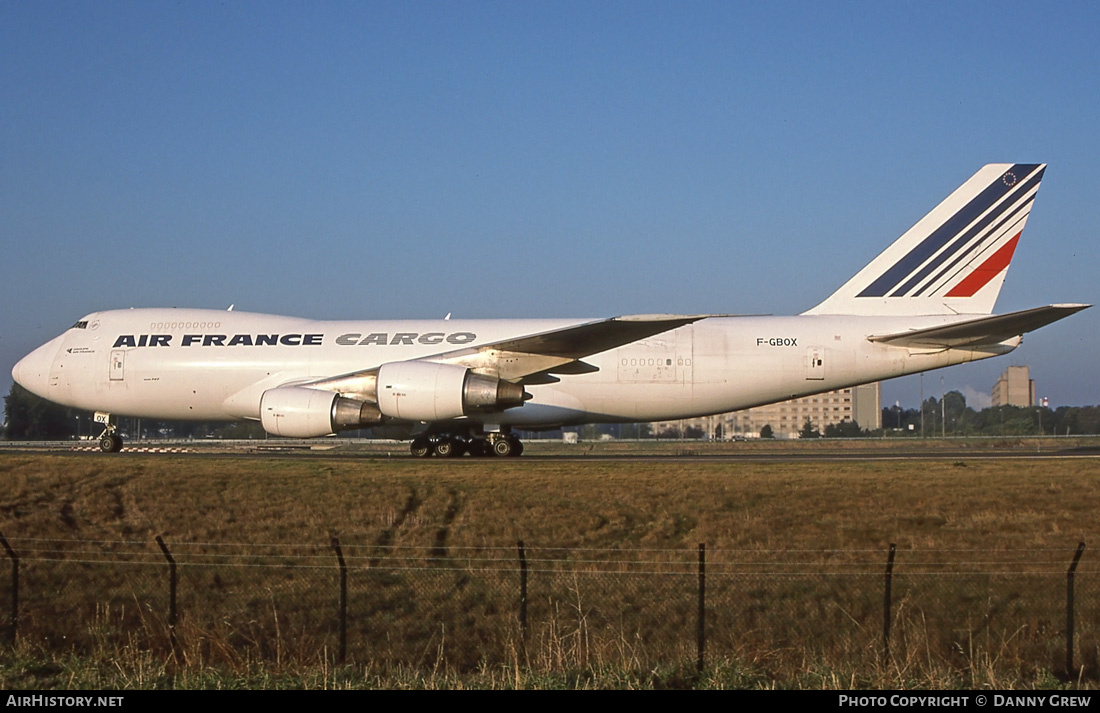 Aircraft Photo of F-GBOX | Boeing 747-2B3F/SCD | Air France Cargo | AirHistory.net #331695