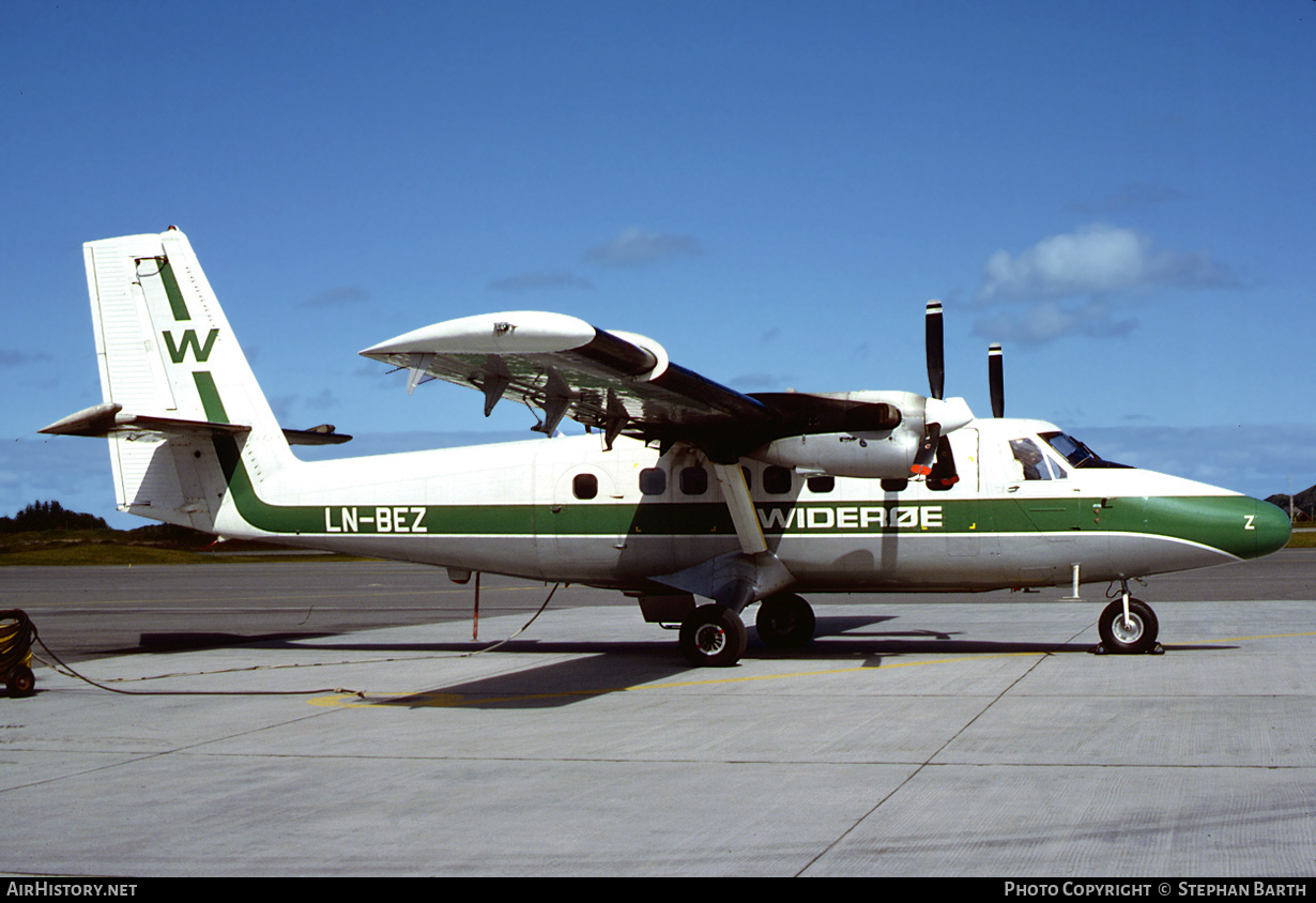 Aircraft Photo of LN-BEZ | De Havilland Canada DHC-6-300 Twin Otter | Widerøe | AirHistory.net #331697