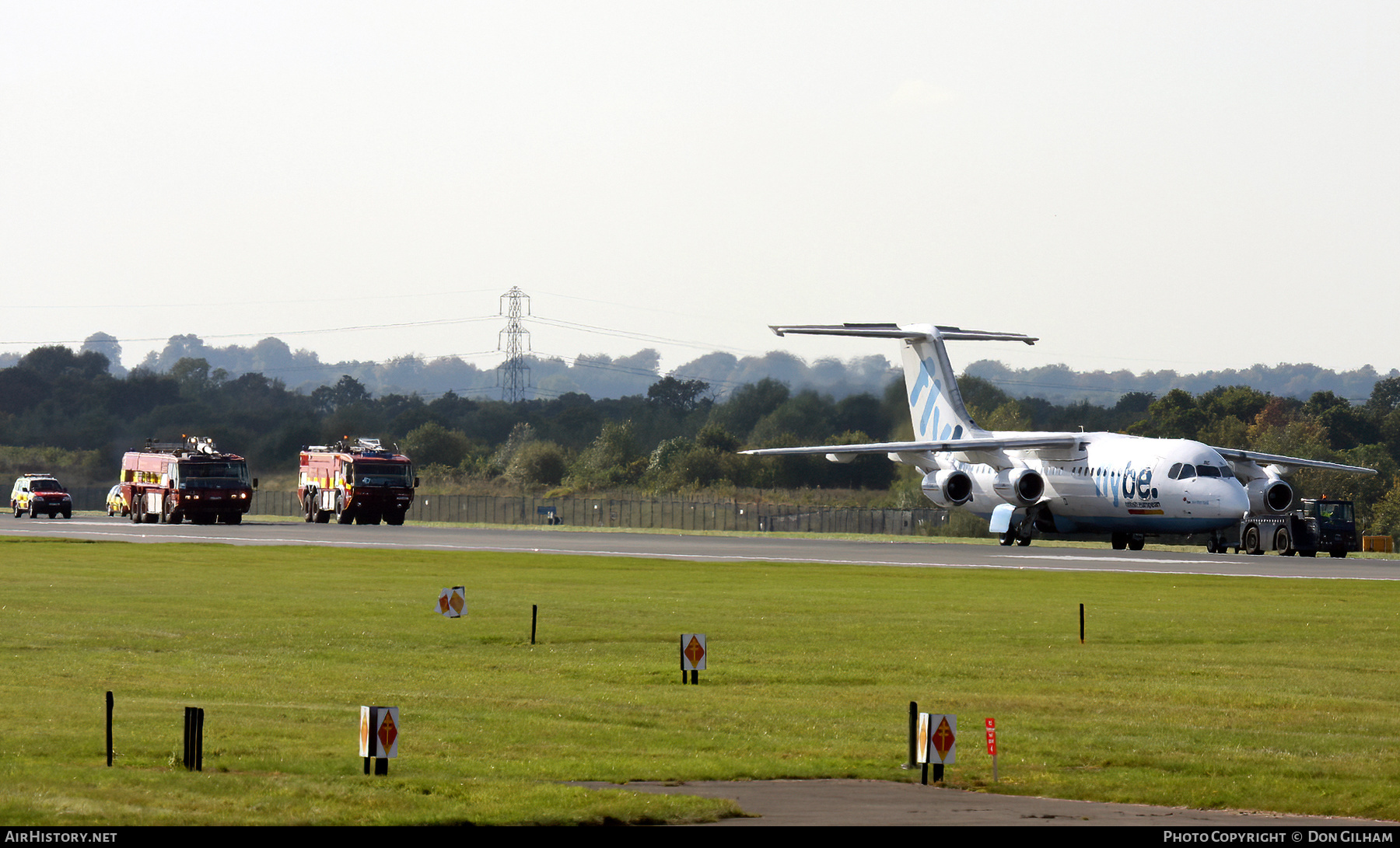 Aircraft Photo of G-JEBE | British Aerospace BAe-146-300 | Flybe - British European | AirHistory.net #331713