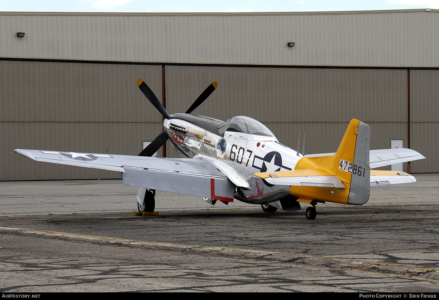 Aircraft Photo of N5441V / NL5441V / 472861 | North American P-51D Mustang | USA - Air Force | AirHistory.net #331718