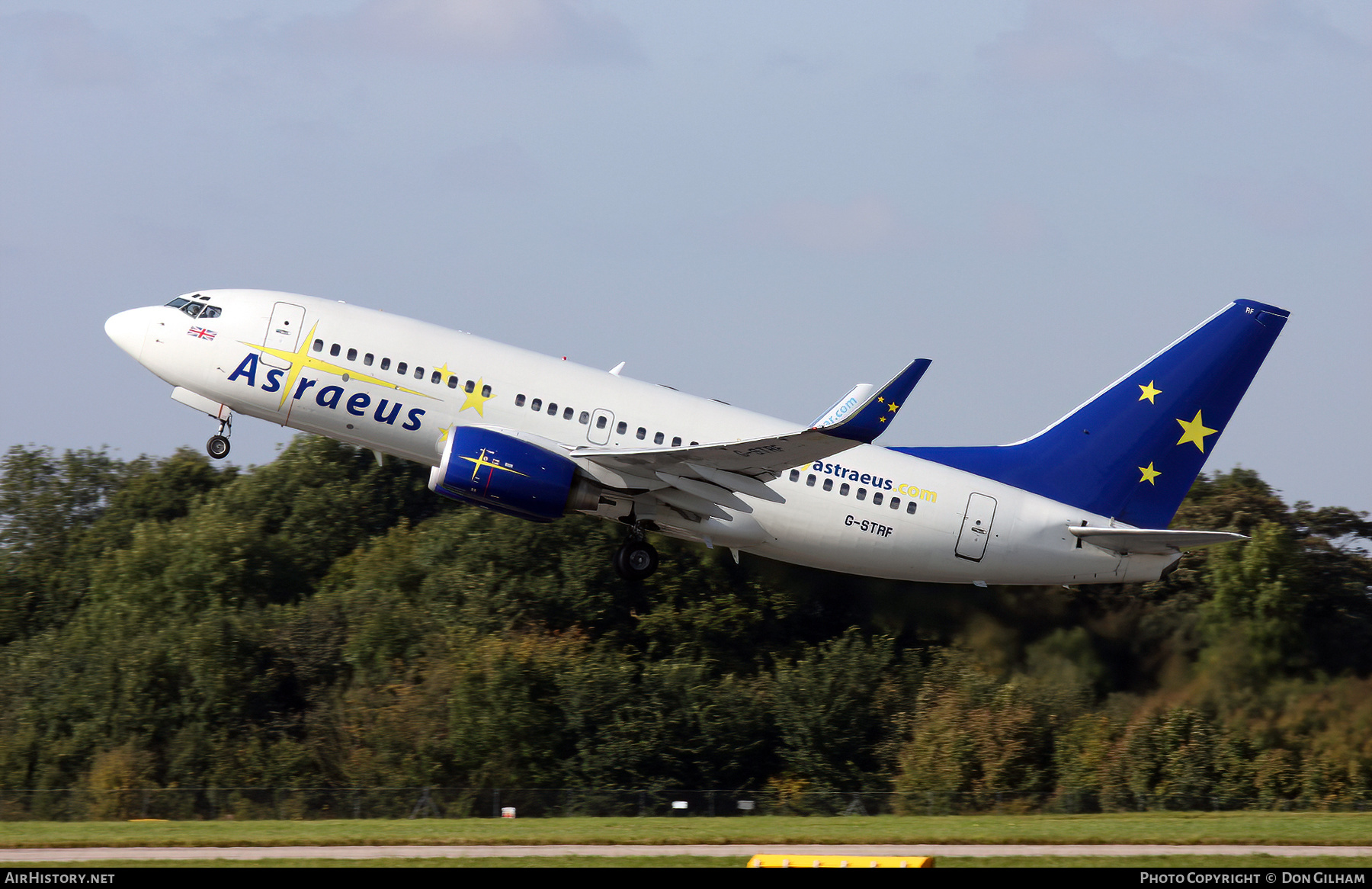 Aircraft Photo of G-STRF | Boeing 737-76N | Astraeus Airlines | AirHistory.net #331726