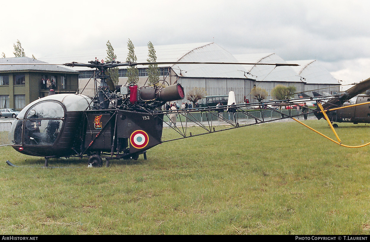 Aircraft Photo of 152 | Sud SE-3130 Alouette II | France - Air Force | AirHistory.net #331730