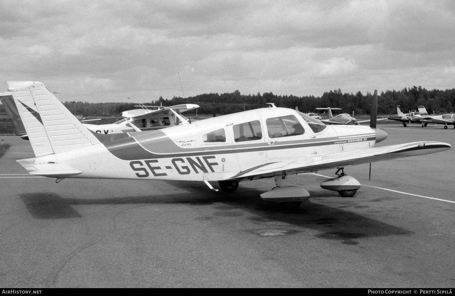 Aircraft Photo of SE-GNF | Piper PA-28-181 Archer II | Lid Air | AirHistory.net #331758