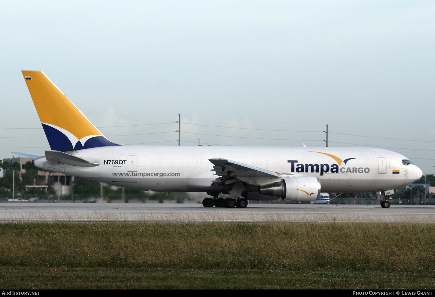 Aircraft Photo of N769QT | Boeing 767-241/ER(BDSF) | Tampa Cargo | AirHistory.net #331760