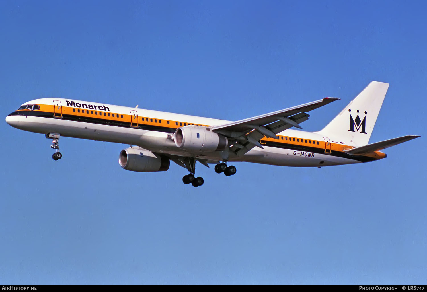 Aircraft Photo of G-MONB | Boeing 757-2T7 | Monarch Airlines | AirHistory.net #331784